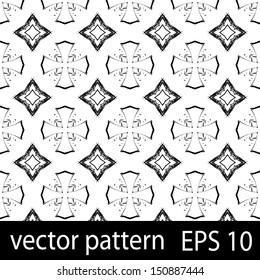 Abstract geometric pattern. Seamless vector background