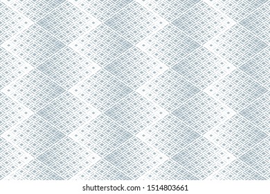 Abstract geometric pattern. A seamless vector background. White and blue ornament. Graphic modern pattern. Simple lattice graphic design