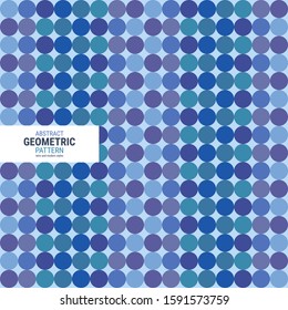 Abstract geometric pattern. A seamless vector background. This is a simple vector illustration with harmonious blend of retro and modern styles. The color can be changed if needed. Eps10 vector.