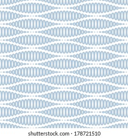 Abstract geometric pattern. A seamless vector background. Blue and white texture.