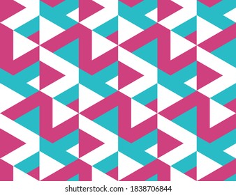 Abstract Geometric Pattern - Seamless Vector Background