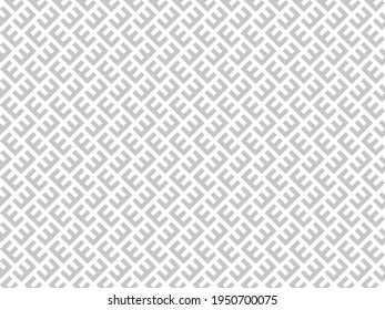 Abstract geometric pattern. A seamless vector background. White and gray ornament. Graphic modern pattern. Simple lattice graphic design.