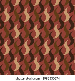 abstract geometric  pattern. a seamless vector background light brown, brown, dark brown and pink texture.