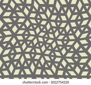 Abstract geometric pattern. A seamless vector background. Gray ornament. Graphic modern pattern. Simple lattice graphic design