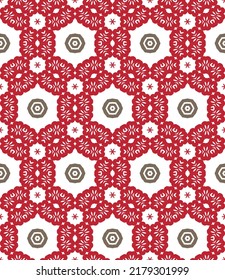 Abstract geometric pattern. Seamless vector background. Graphic modern texture.