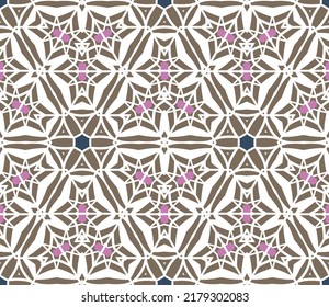 Abstract geometric pattern. Seamless vector background. Graphic modern texture.