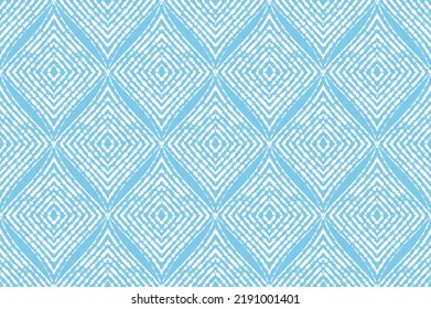 Abstract geometric pattern. A seamless vector background. White and blue ornament. Graphic modern pattern. Simple lattice graphic design