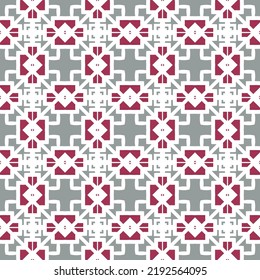 Abstract geometric pattern. Seamless vector background.  Simple graphic design.