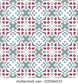 Abstract geometric pattern. Seamless vector background.  Simple graphic design.