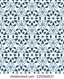 Abstract geometric pattern. Seamless vector background.  Simple graphic design.