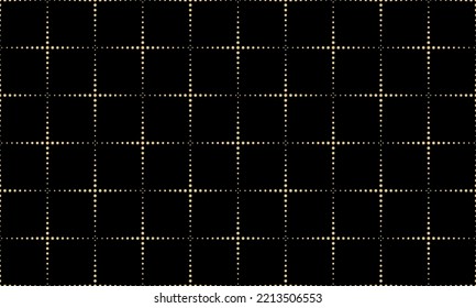Abstract geometric pattern. A seamless vector background. Gold and black ornament. Graphic modern pattern. Simple lattice graphic design