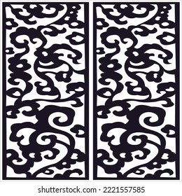 Abstract geometric pattern, seamless vector background.