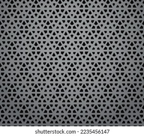 Abstract geometric pattern. A seamless vector background. Black and gray ornament. Graphic modern pattern. Simple lattice graphic design