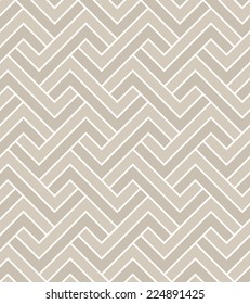Abstract geometric pattern. A seamless vector background. Beige and white texture.