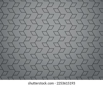 Abstract geometric pattern. A seamless vector background. Black and gray ornament. Graphic modern pattern. Simple lattice graphic design