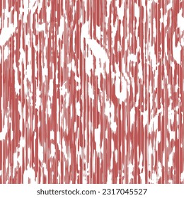 Abstract geometric pattern. A seamless vector background. rust  ornament. Graphic modern pattern. Simple lattice graphic design. Broken lines irregular vertical stripe rust white colors