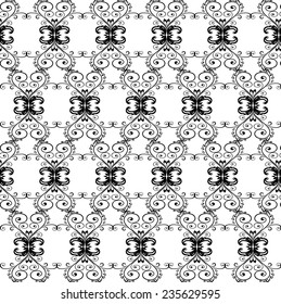 Abstract geometric pattern. seamless vector background. 