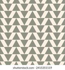 Abstract geometric pattern A Seamless vector background triangle retro vintage design illustration.
