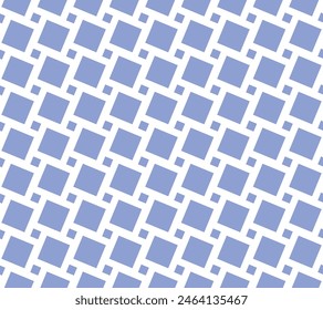 Abstract geometric pattern. A seamless vector background. White and blue ornament. Graphic modern pattern. Simple lattice graphic design
