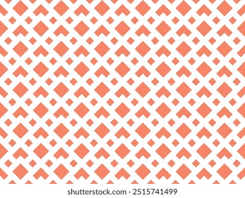 Abstract geometric pattern. A seamless vector background. White and pink ornament. Graphic modern pattern. Simple lattice graphic design