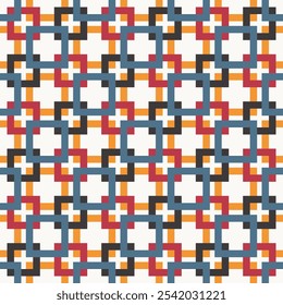 Abstract geometric pattern. Seamless vector background. Colorful texture.