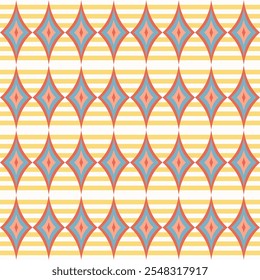 Abstract geometric pattern. Seamless vector background. Colorful texture.
