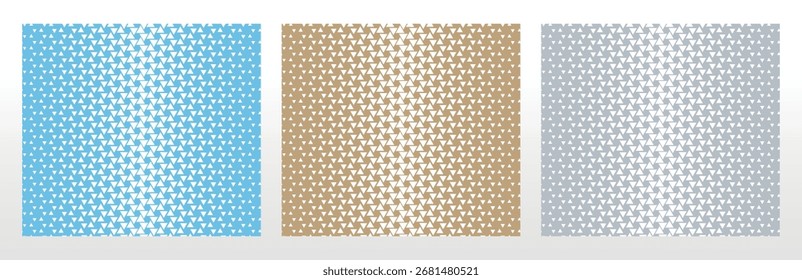 Abstract geometric pattern. Seamless vector background. Colored halftone. Graphic modern pattern. Simple lattice graphic design