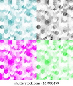 Abstract Geometric Pattern Set. Vector