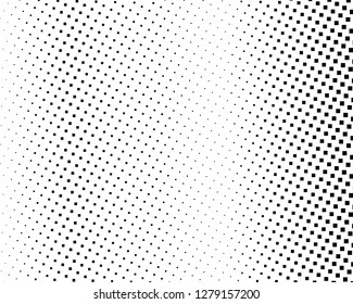 Abstract geometric pattern with small and large squares. Design element for web banners, posters, cards, wallpapers, backdrops, panels Black and white color Vector illustration
