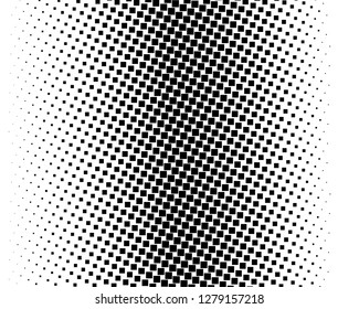 Abstract geometric pattern with small and large squares. Design element for web banners, posters, cards, wallpapers, backdrops, panels Black and white color Vector illustration