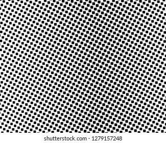Abstract geometric pattern with small and large squares. Design element for web banners, posters, cards, wallpapers, backdrops, panels Black and white color Vector illustration