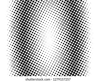 Abstract geometric pattern with small and large squares. Design element for web banners, posters, cards, wallpapers, backdrops, panels Black and white color Vector illustration