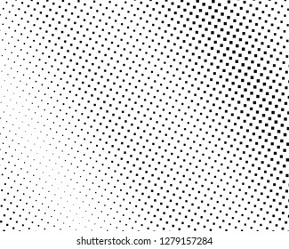 Abstract geometric pattern with small and large squares. Design element for web banners, posters, cards, wallpapers, backdrops, panels Black and white color Vector illustration