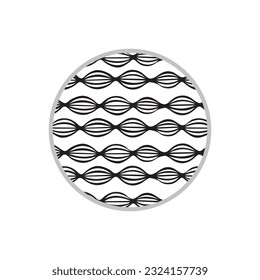Abstract geometric pattern with small and large rhombuses. Design element for web banners, posters, cards, wallpapers, backdrops, panels Black and white color Vector illustration