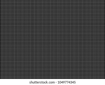 Abstract geometric pattern with small squares. Design element for web banners, posters, cards, wallpapers, backdrops, panels Black and white color Vector illustration