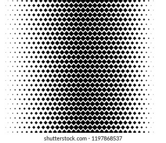 Abstract geometric pattern with small squares. Design element for web banners, posters, cards, wallpapers, backdrops, panels Black and white color Vector illustration