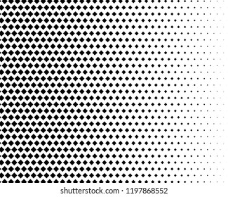 Abstract geometric pattern with small squares. Design element for web banners, posters, cards, wallpapers, backdrops, panels Black and white color Vector illustration