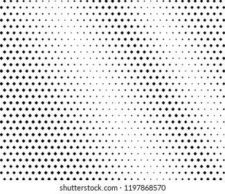 Abstract geometric pattern with small squares. Design element for web banners, posters, cards, wallpapers, backdrops, panels Black and white color Vector illustration