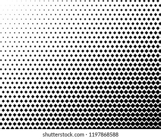 Abstract geometric pattern with small squares. Design element for web banners, posters, cards, wallpapers, backdrops, panels Black and white color Vector illustration