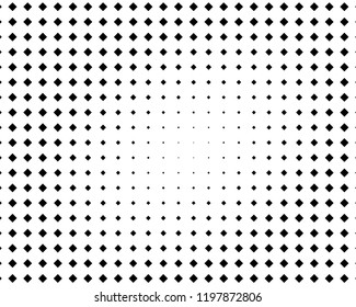 Abstract geometric pattern with small squares. Design element for web banners, posters, cards, wallpapers, backdrops, panels Black and white color Vector illustration
