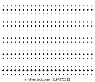 Abstract geometric pattern with small squares. Design element for web banners, posters, cards, wallpapers, backdrops, panels Black and white color Vector illustration