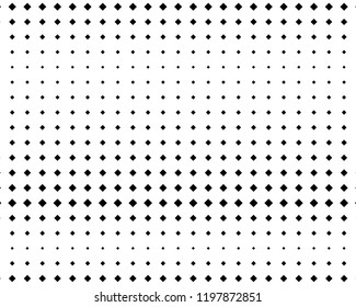 Abstract geometric pattern with small squares. Design element for web banners, posters, cards, wallpapers, backdrops, panels Black and white color Vector illustration