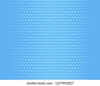 Abstract geometric pattern with small squares. Design element for web banners, posters, cards, wallpapers, backdrops, panels Light blue color Vector illustration