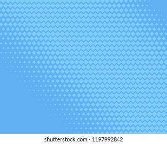 Abstract geometric pattern with small squares. Design element for web banners, posters, cards, wallpapers, backdrops, panels Light blue color Vector illustration