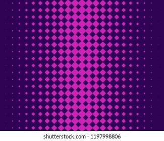 Abstract geometric pattern with small squares. Design element for web banners, posters, cards, wallpapers, backdrops, panels Pink-violet color Vector illustration