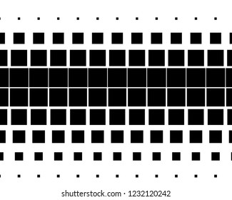 Abstract geometric pattern with small squares. Design element for web banners, posters, cards, wallpapers, backdrops, panels Black and white color Vector illustration