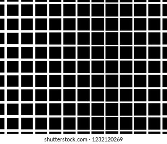 Abstract geometric pattern with small squares. Design element for web banners, posters, cards, wallpapers, backdrops, panels Black and white color Vector illustration