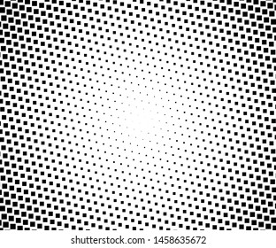 Abstract geometric pattern with small squares. Design element for web banners, posters, cards, wallpapers, backdrops, panels Black and white color Vector illustration
