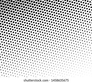 Abstract geometric pattern with small squares. Design element for web banners, posters, cards, wallpapers, backdrops, panels Black and white color Vector illustration
