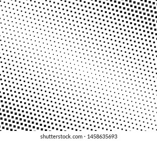 Abstract geometric pattern with small squares. Design element for web banners, posters, cards, wallpapers, backdrops, panels Black and white color Vector illustration
